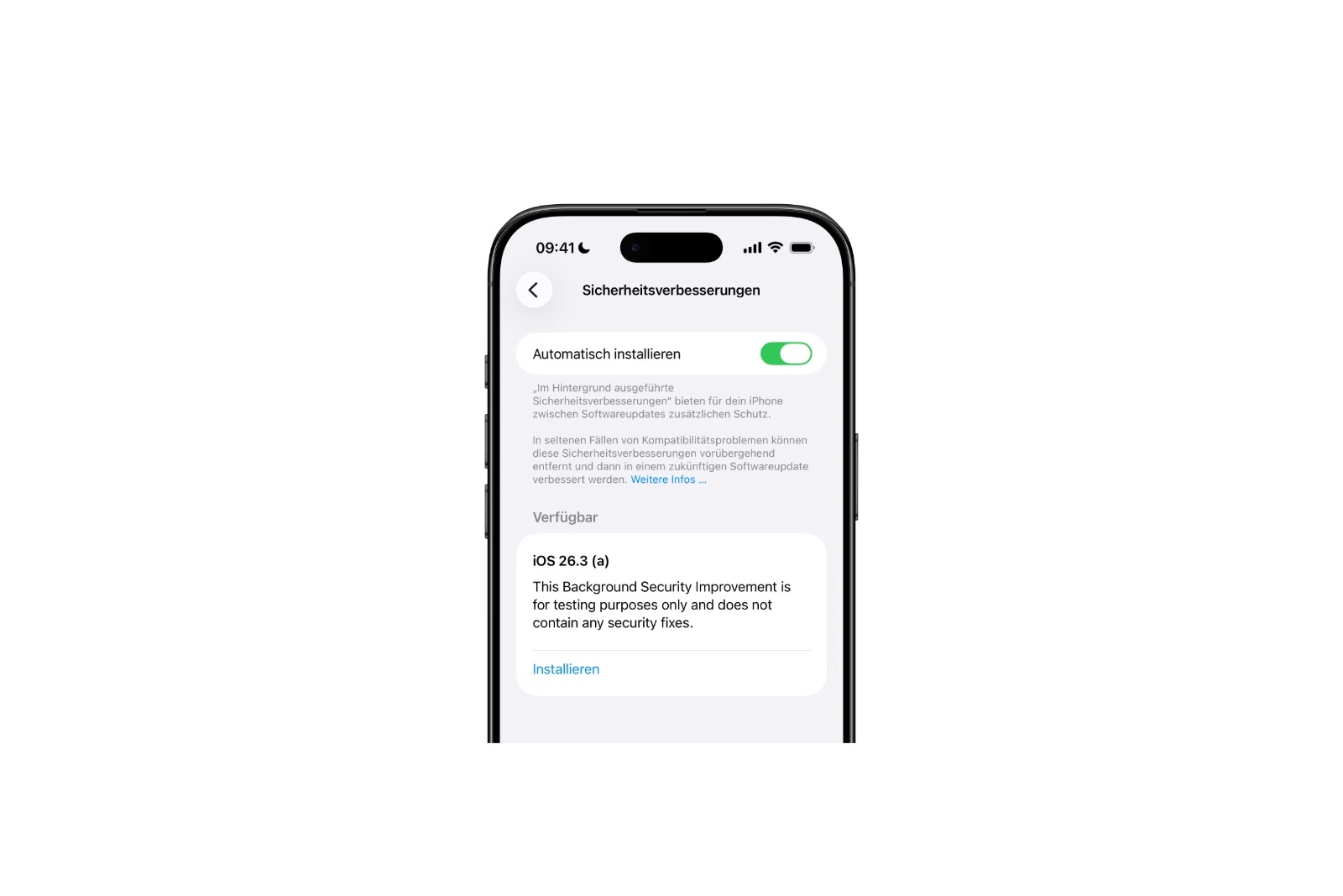 iOS 26.3 Background Security Improvements