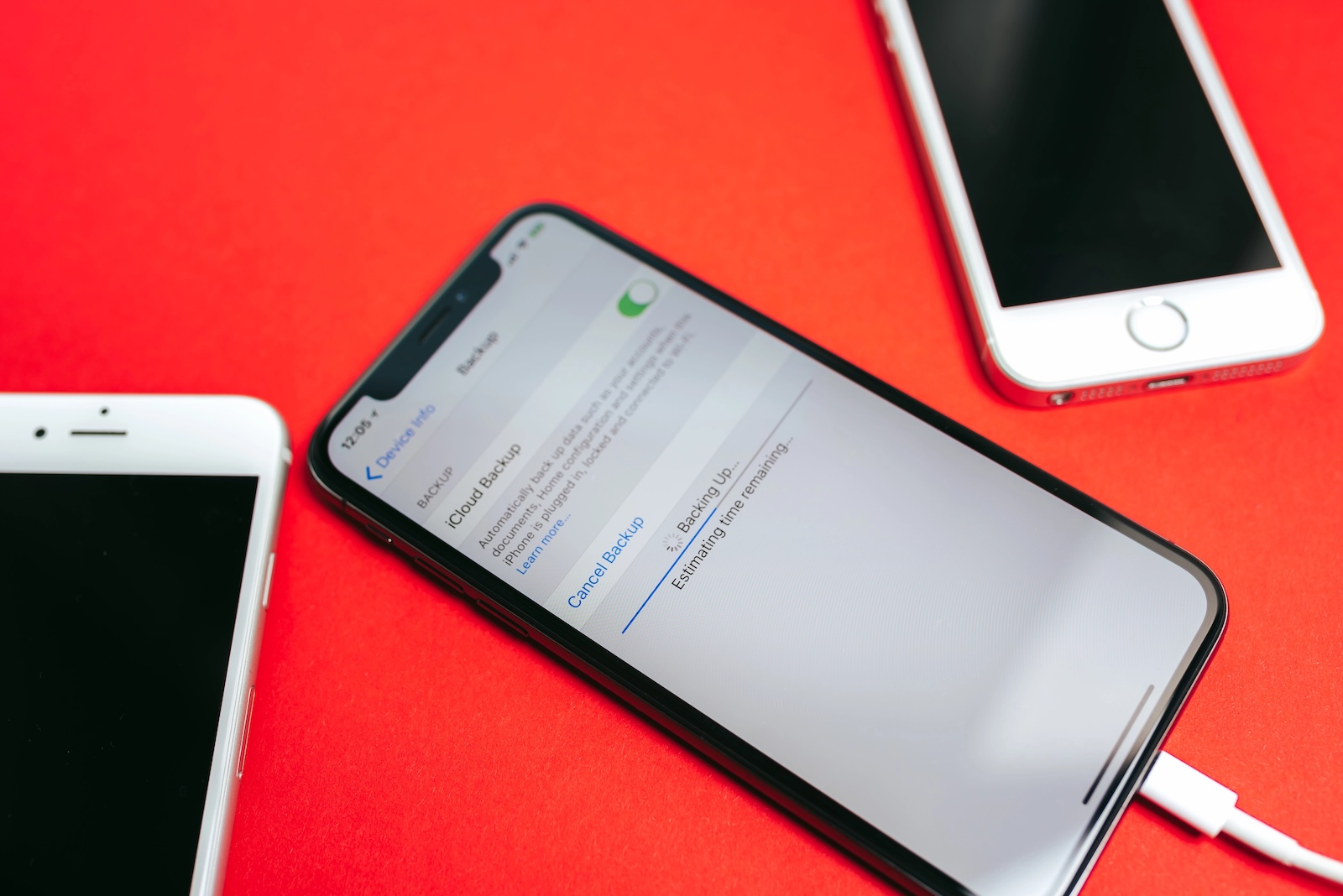 Create iPhone backup