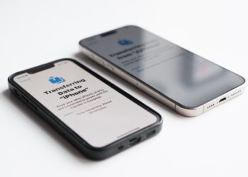 Transfer data to new iPhone