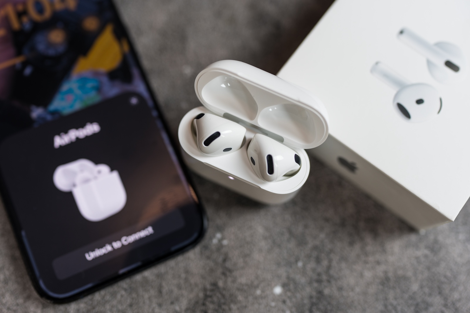 Connect and reset AirPods