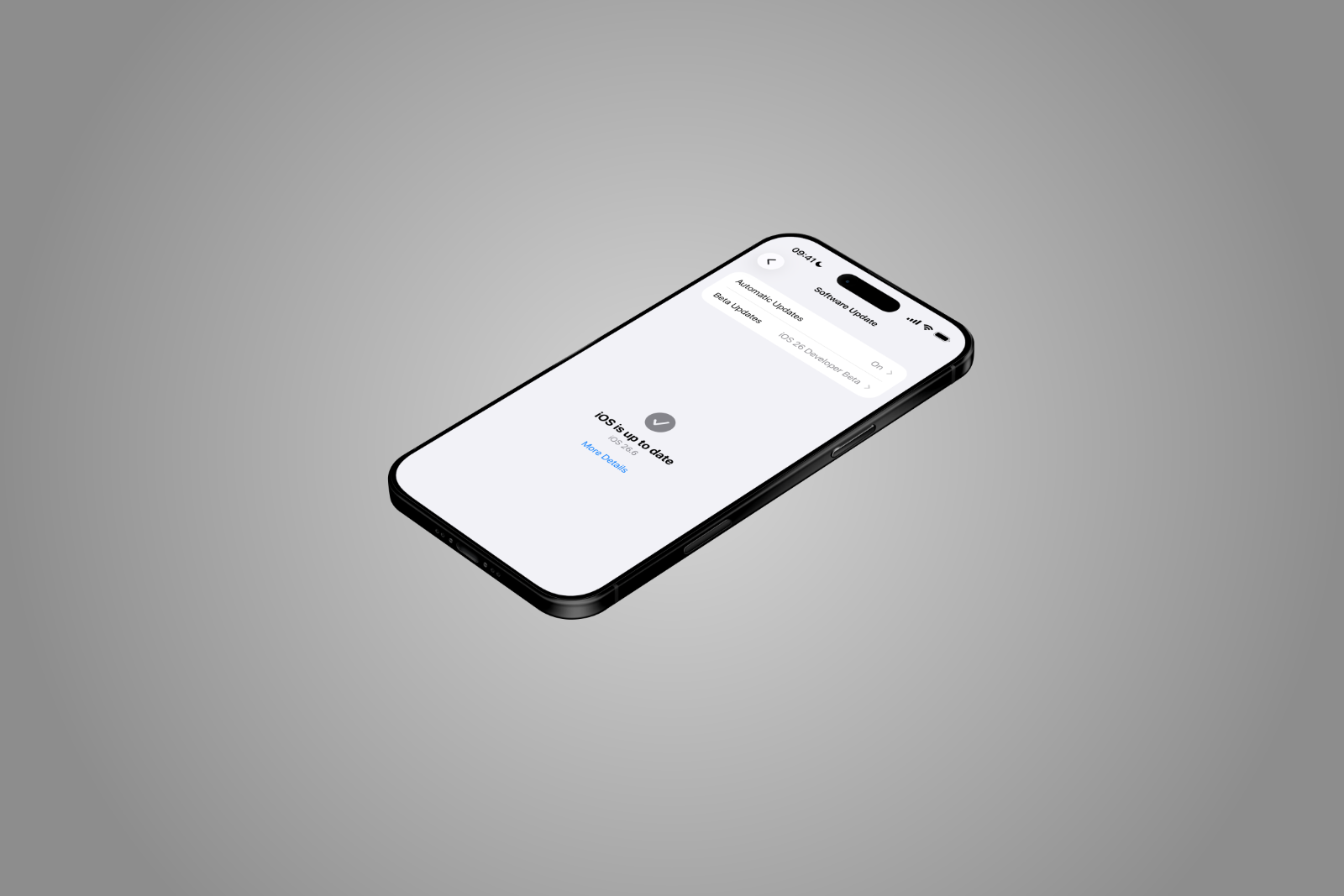 iOS 26.6 Beta 1 Apple