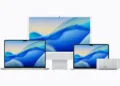 Four Macs with Apple Silicon side by side: two MacBook Pros, one iMac and one Mac Studio