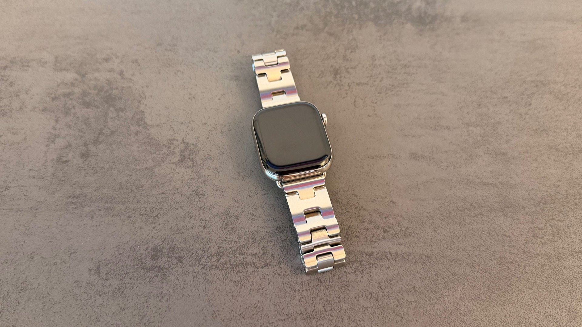 Apple Watch Series 11 Hermès with a Grand H band in Satiné, whose design the Apple Watch Series 12 is rumored to carry over