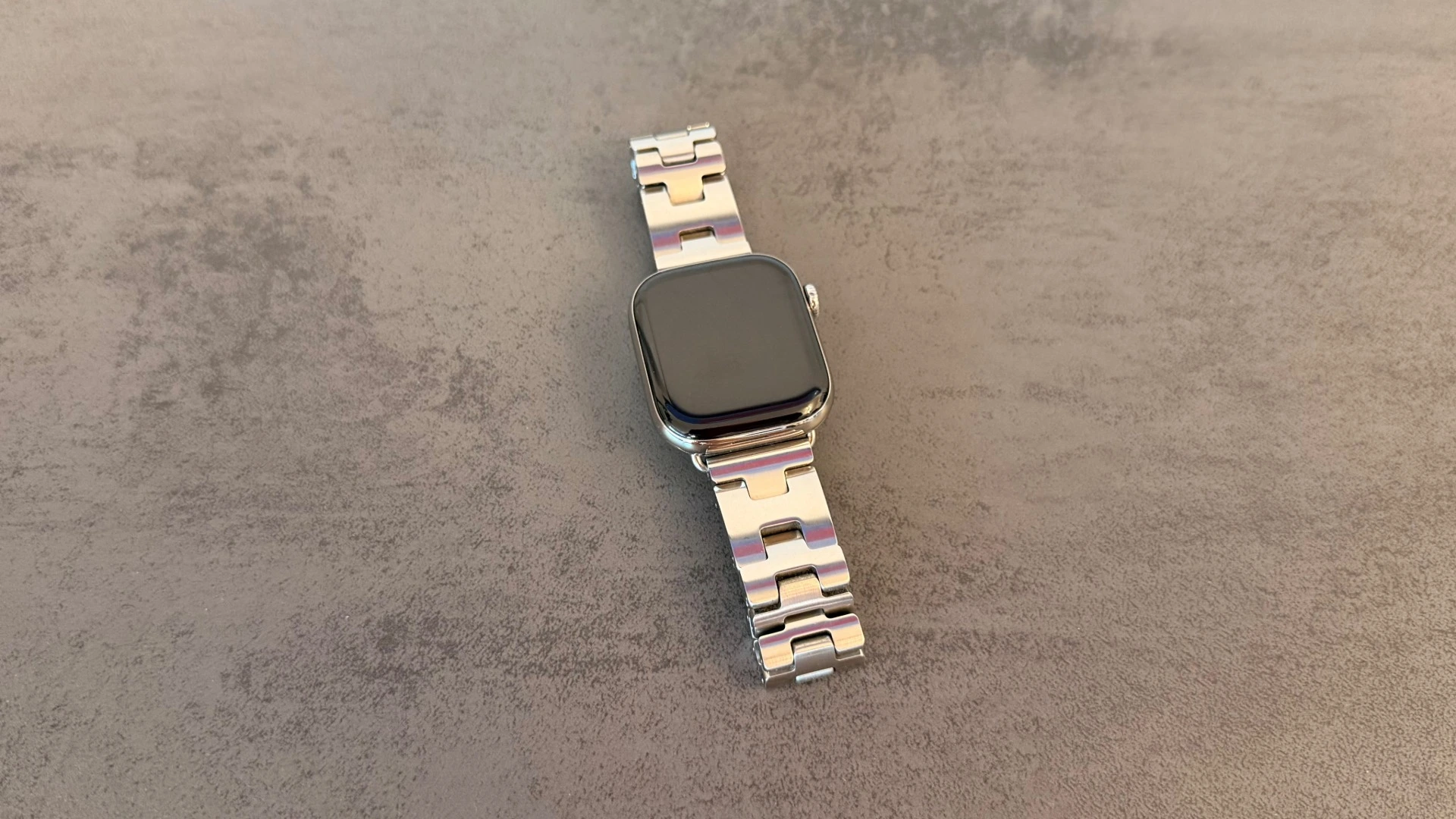 Apple Watch Series 11 Hermès with a Grand H band in Satiné, whose design the Apple Watch Series 12 is rumored to carry over