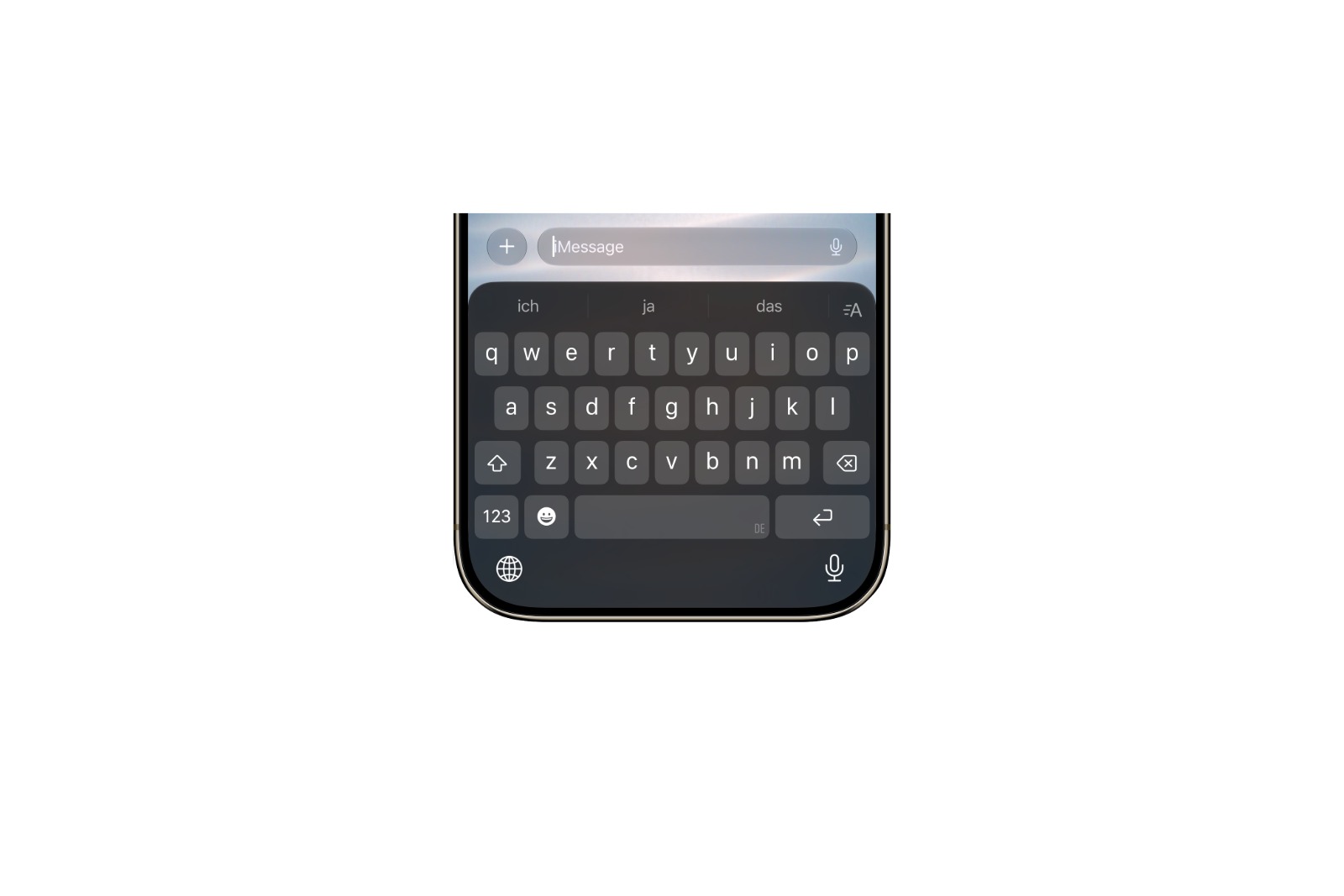 Hide iOS 27 audio and dictation icon