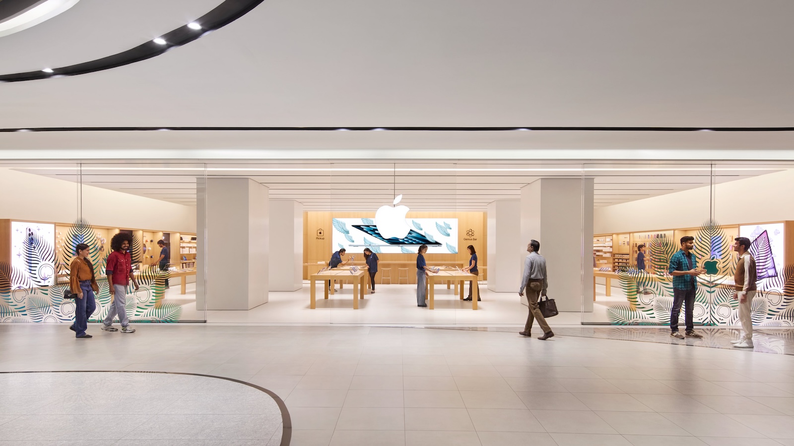Apple Hebbal store in Bengaluru, part of the retail network driving Apple's growing sales in India