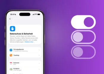 iPhone showing the Privacy and Security section with Location Services, Tracking, Calendar and Contacts, where iPhone app permissions are controlled individually