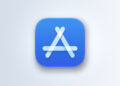 App Store icon on a light gradient illustrating the App Store commission on external purchases