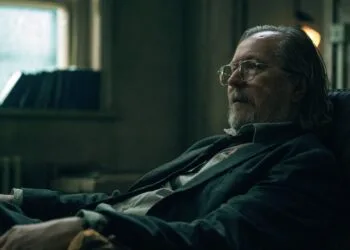 Gary Oldman as Jackson Lamb in an armchair, Slow Horses season 6 is the highlight on Apple TV in September 2026