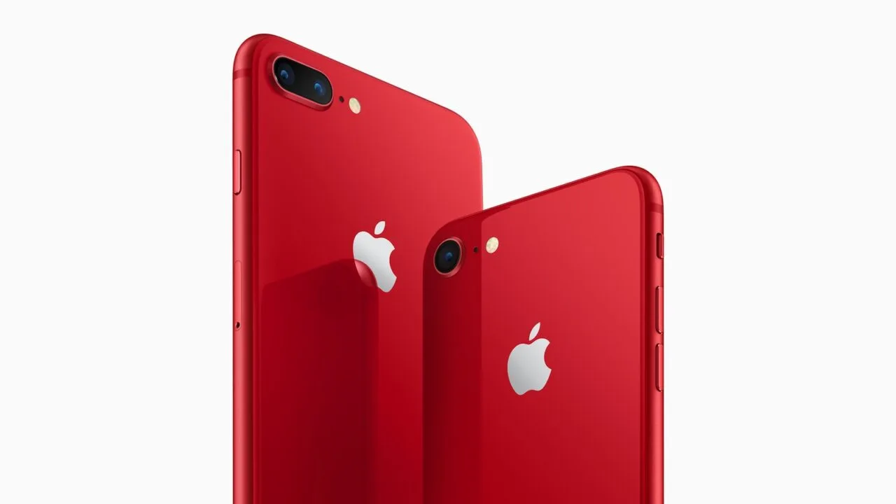 Two red iPhones seen from the back as a symbolic image for the rumored iPhone Ultra colors