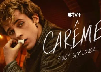Carême season 2: Benjamin Voisin as Antonin Carême on the series key art