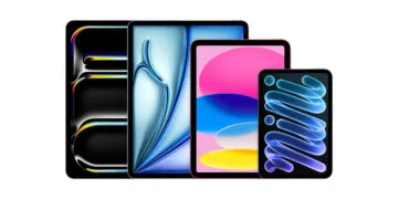 iPad buying guide: iPad Pro, iPad Air, iPad and iPad mini lined up side by side by size