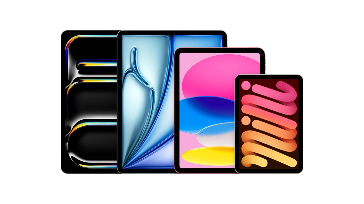 iPad buying guide: iPad Pro, iPad Air, iPad and iPad mini lined up by screen size