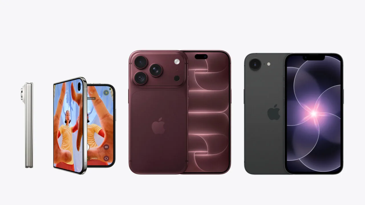 iPhone buying guide: iPhone Duo, iPhone 18 Pro and iPhone 17e side by side to scale on a shared baseline