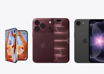 iPhone buying guide: iPhone Duo, iPhone 18 Pro and iPhone 17e side by side to scale on a shared baseline