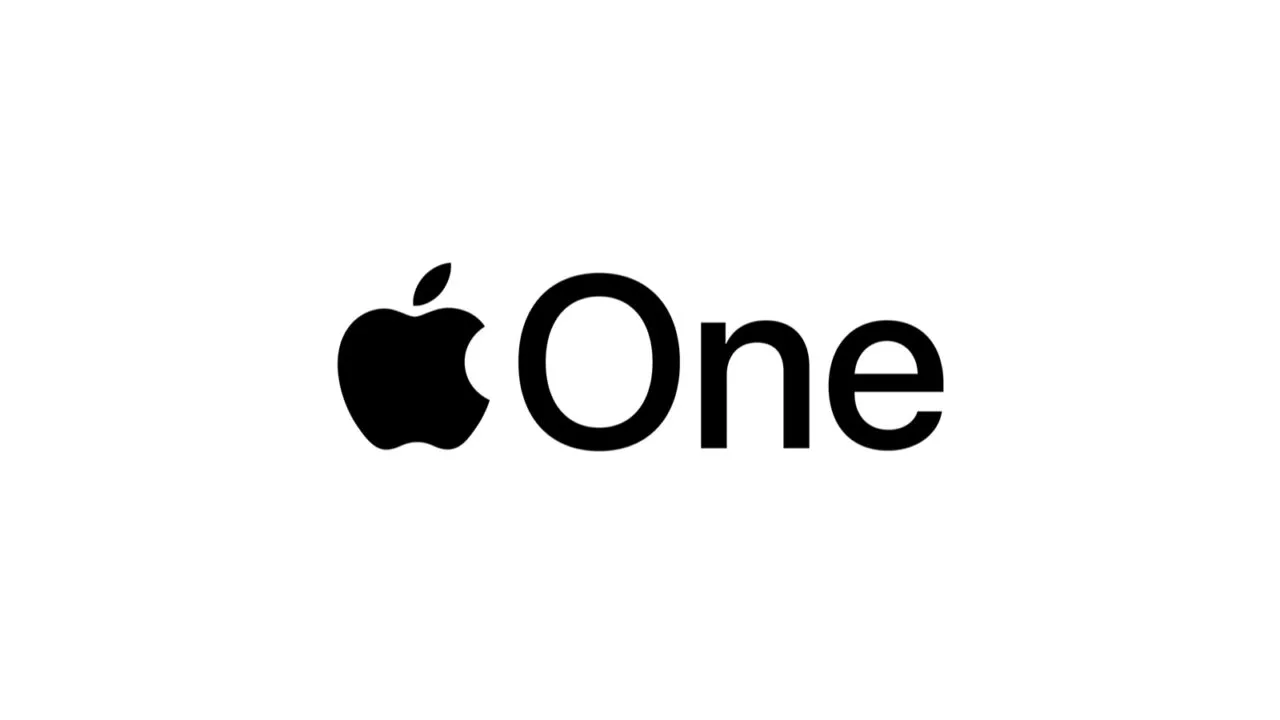 Black Apple One logo on a white background – Apple One price increase in twelve European countries