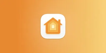 HomeView as Apple's upcoming smart home hub: the Home app icon on an orange gradient