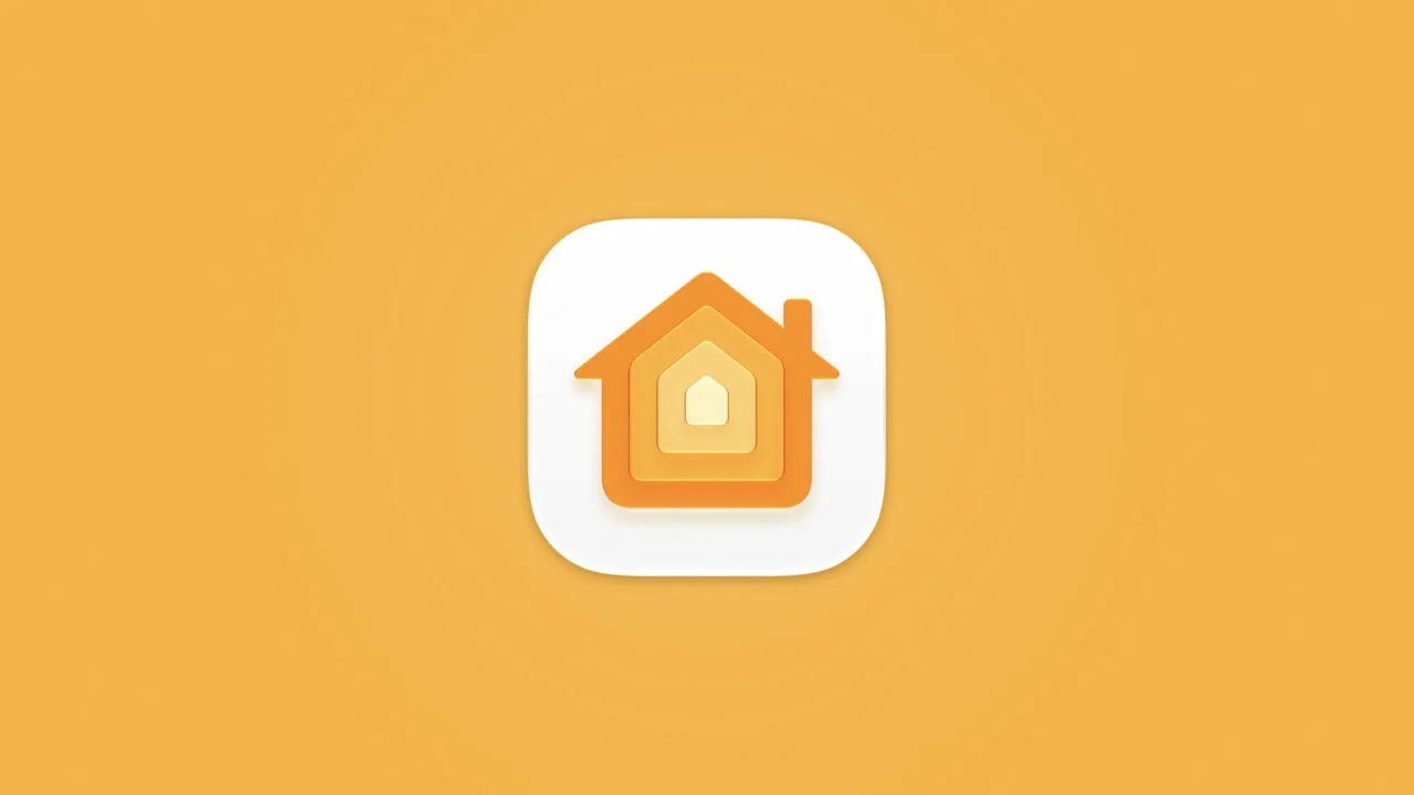 iOS 27.2 Schneider: Home app icon on a yellow background
