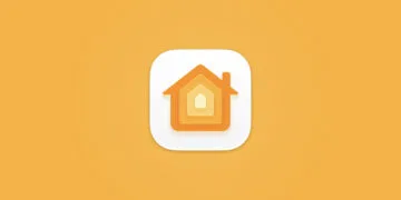 iOS 27.2 Schneider: Home app icon on a yellow background