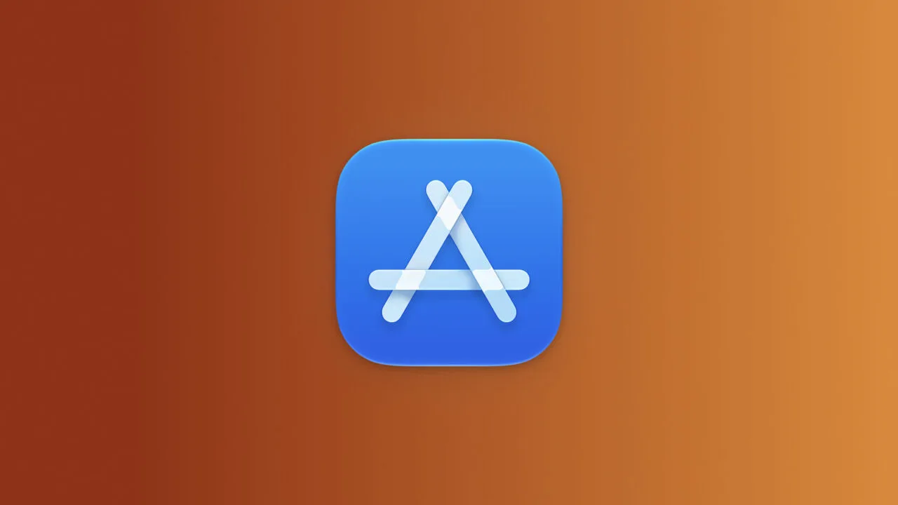 App Store icon on a warm terracotta gradient for the ruling on alternative app stores in Australia